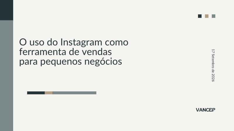 Capa do projeto Instagram como Ferramenta de Vendas