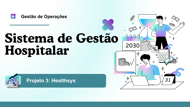Capa do projeto HealthSys — Gestão Hospitalar