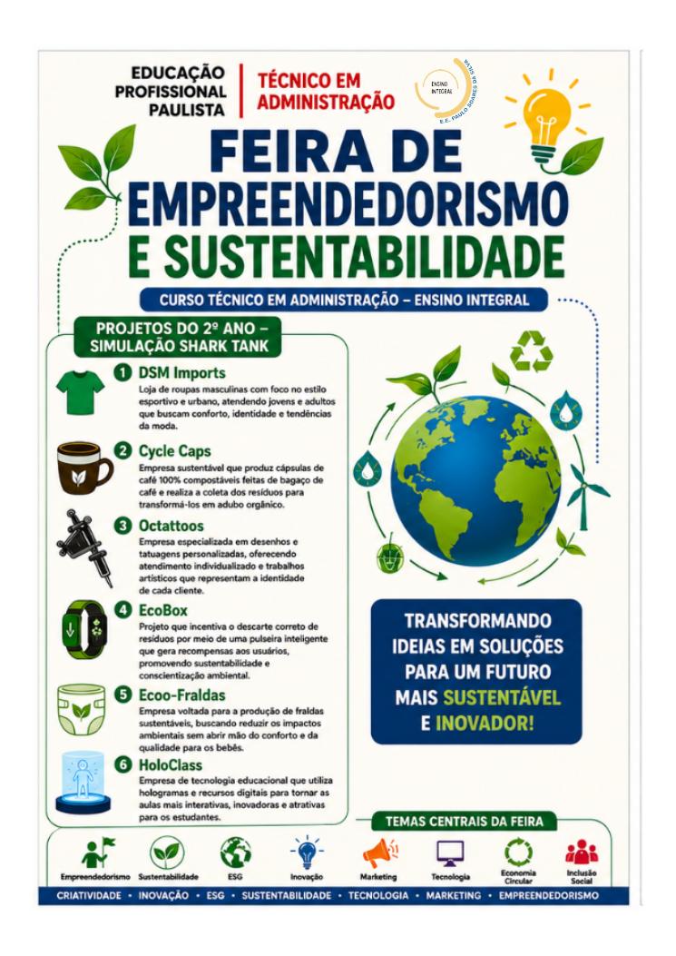 Capa do projeto Feira de Empreendedorismo