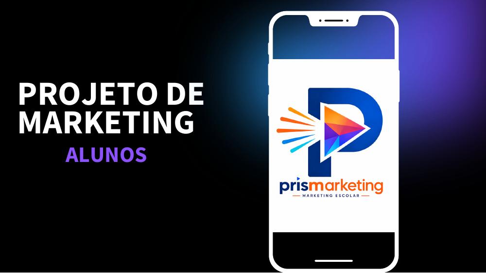Capa do projeto Projeto de Marketing para a Escola