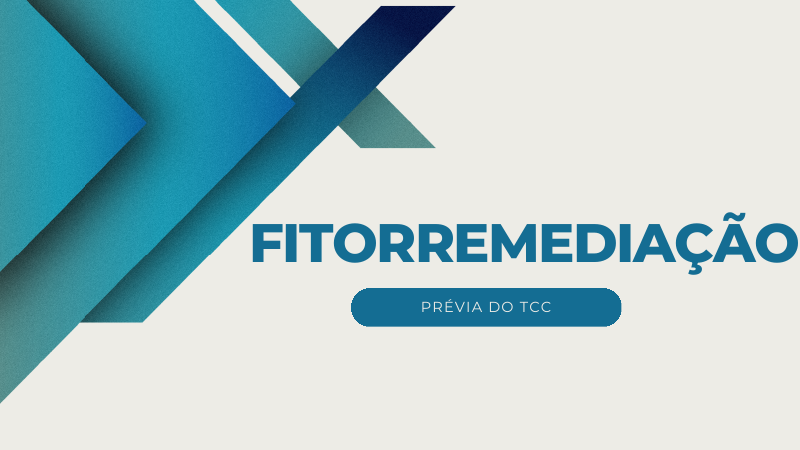 Capa do projeto Fitorremediação — Prévia do TCC