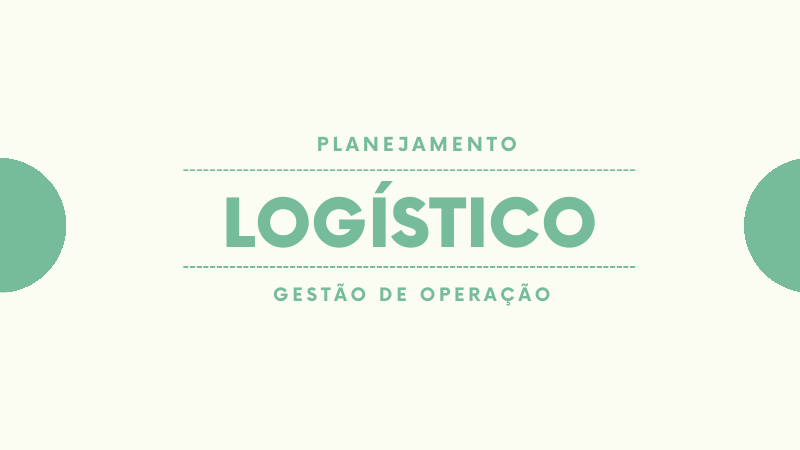 Capa do projeto Planejamento Logístico