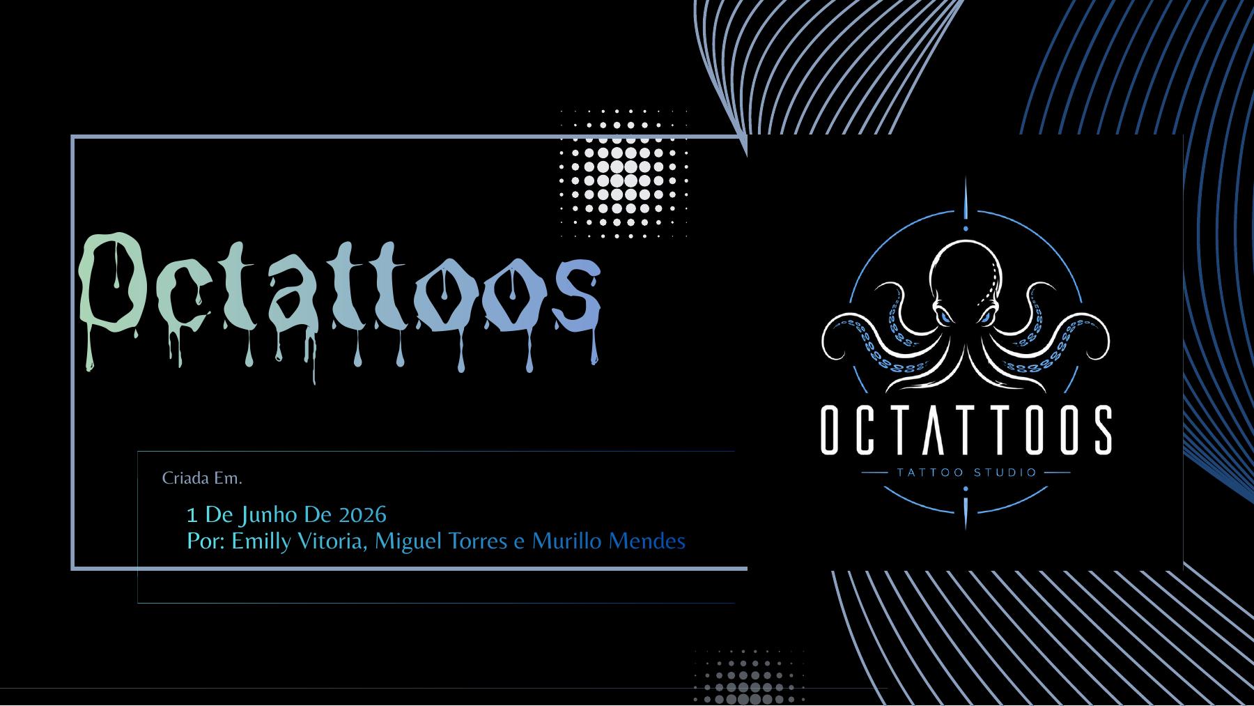 Capa do projeto Octattoos — Tattoo Studio