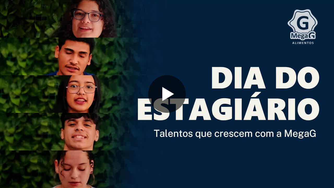 Capa do projeto Dia do Estagiário — Time MegaG